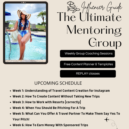 THE INFLUENCER GROUP: Join My Ultimate Mentoring Team (REPLAY)