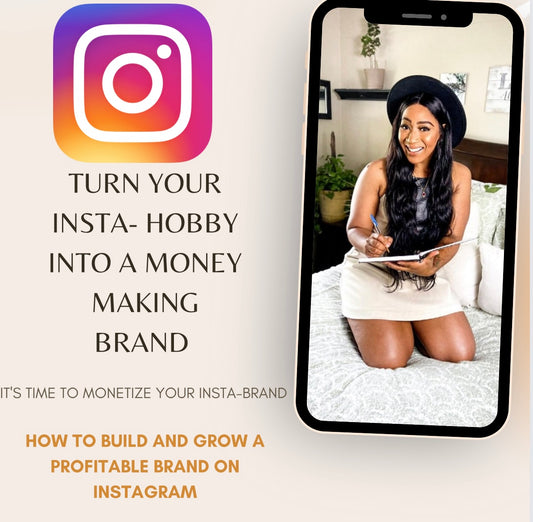 Turn Your Insta- Hobby Into A Money Making Brand (Instagram Course)